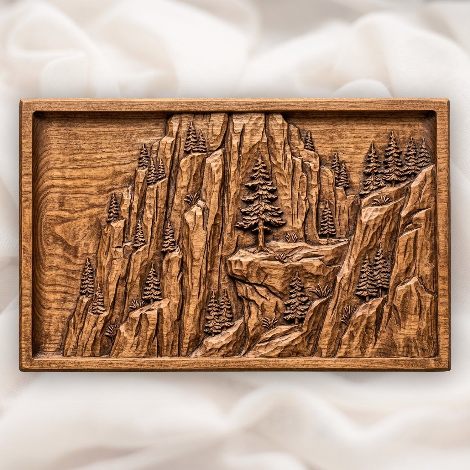 Mountain Scenery Relief Collection CNC Relief STL bas-relief STL — view 8