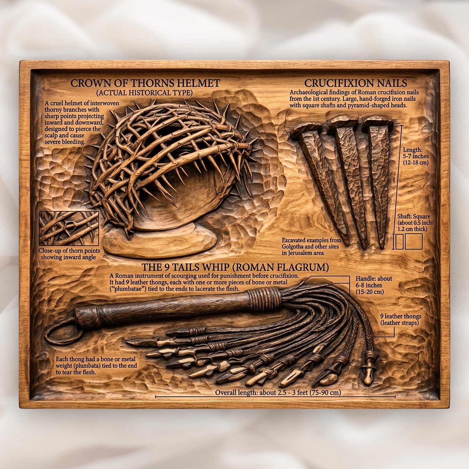 Passion of Christ CNC Relief STL bas-relief STL design