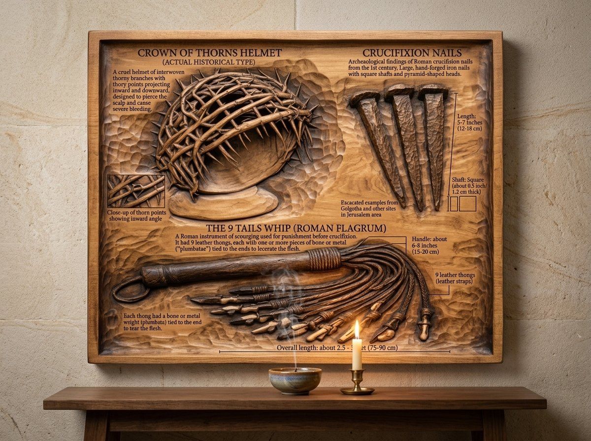 Passion of Christ CNC Relief STL bas-relief STL — view 15