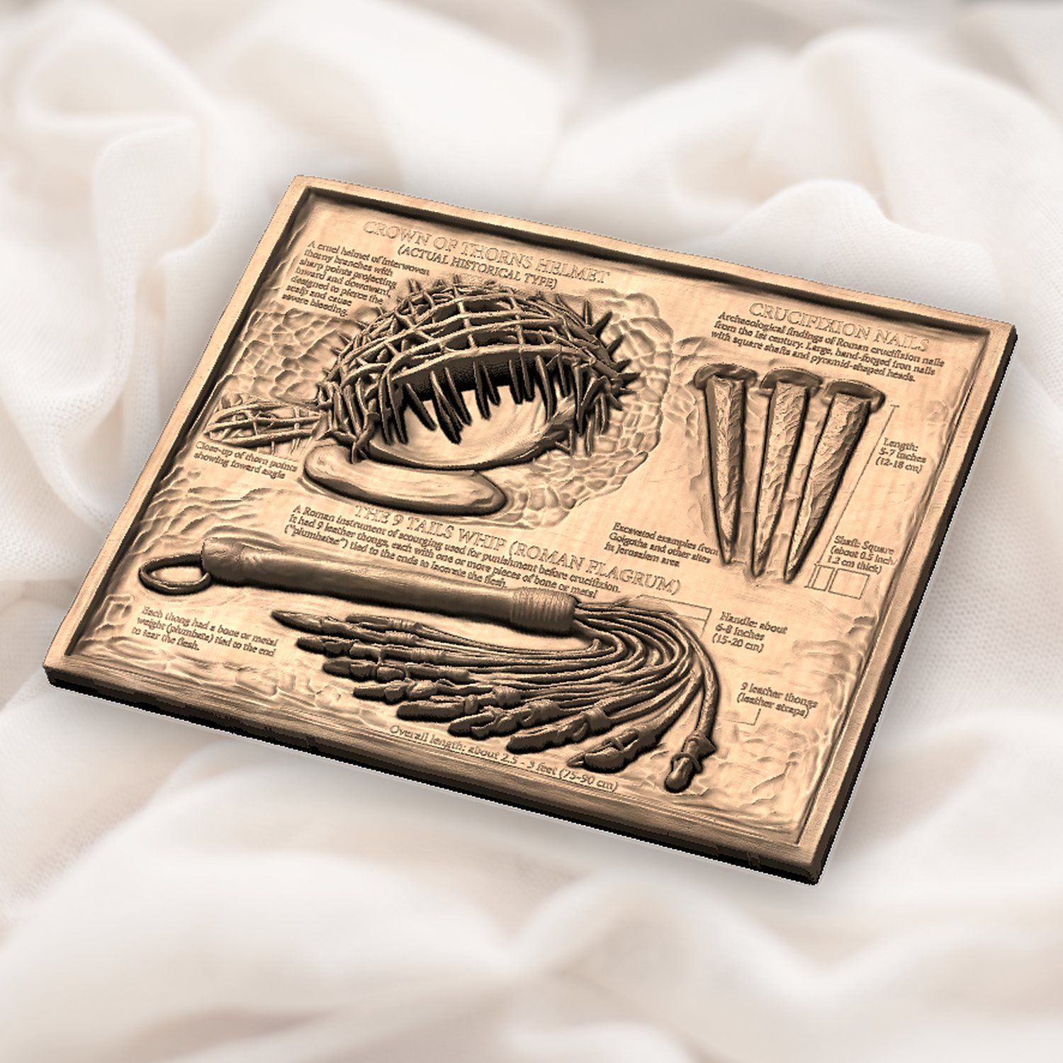 Passion of Christ CNC Relief STL bas-relief STL — view 7