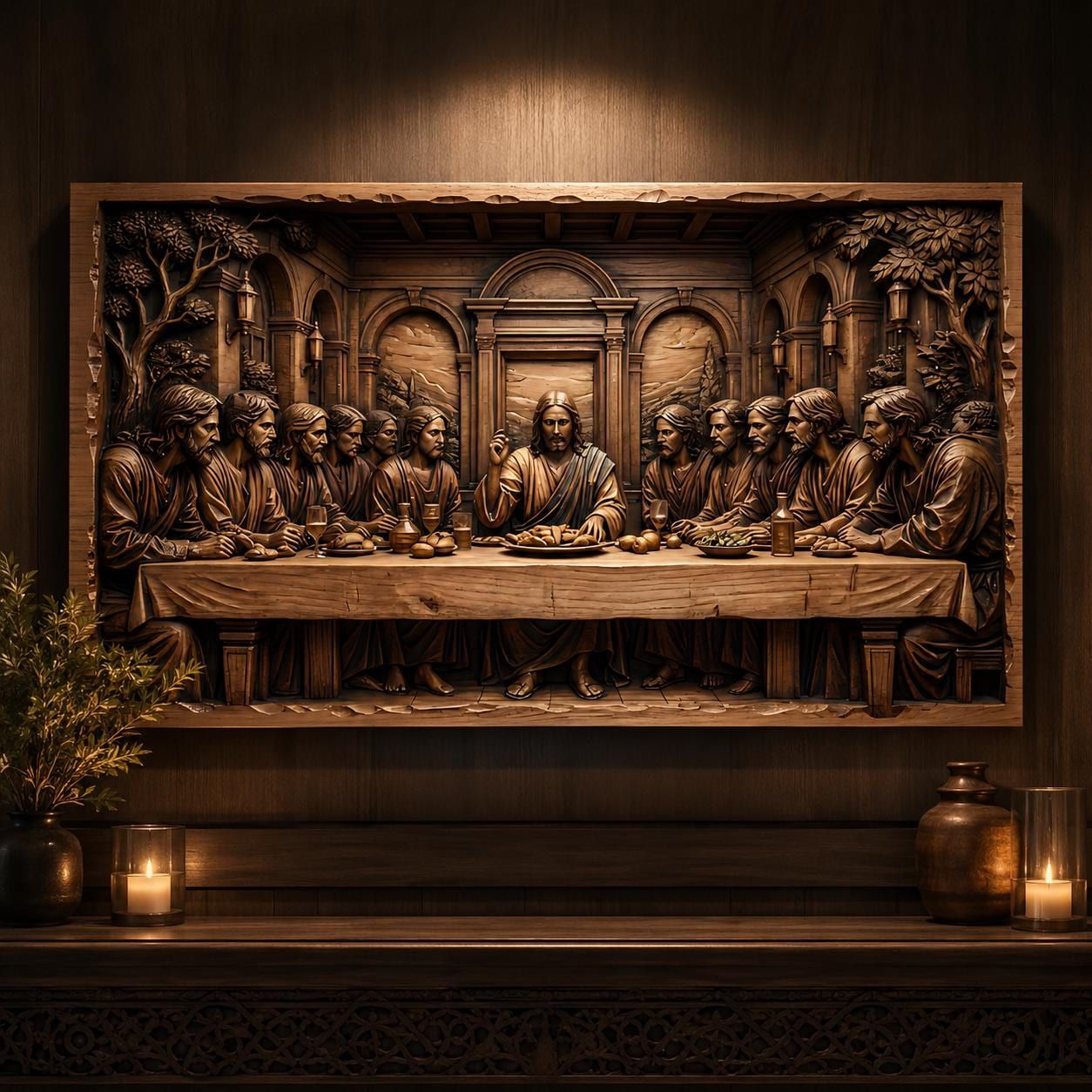 Top 10 Christian Faith Bas-Relief STL Bundle for CNC and 3D Printing bas-relief STL — view 2