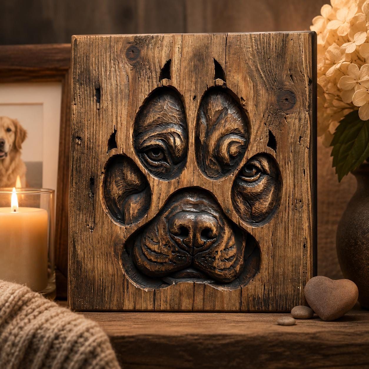 Pet Lover & Memorial Bundle: 10 Dog, Cat & Farm Animal Relief STL Files bas-relief STL — view 7