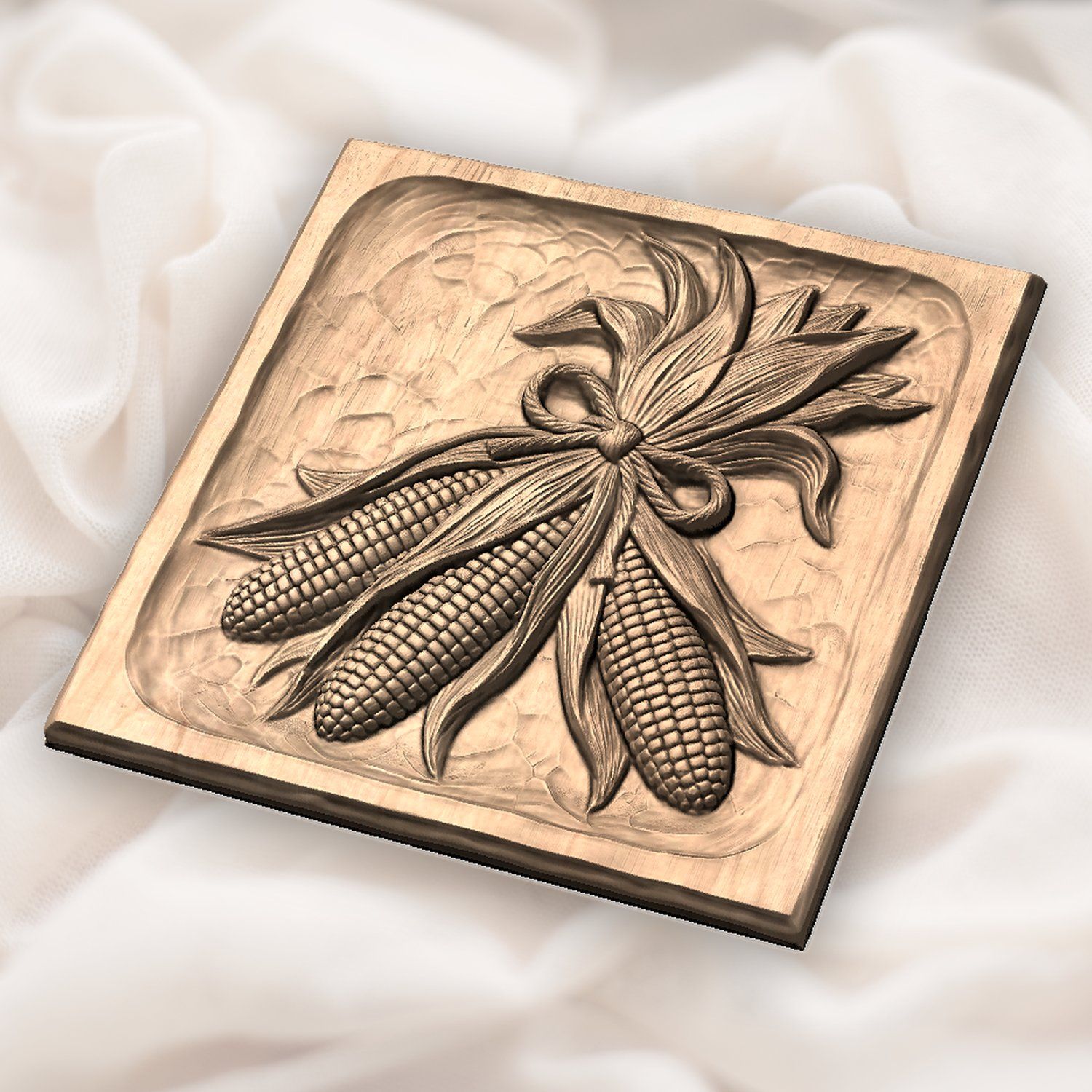 Rustic Indian Corn Harvest Bundle CNC Relief STL bas-relief STL — view 5
