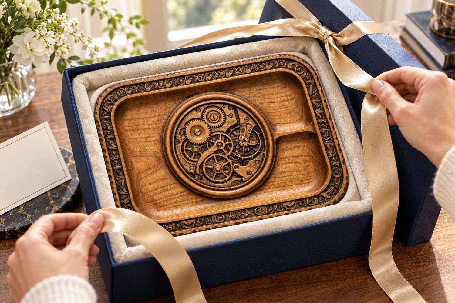 Steampunk Clockwork Gears CNC Relief STL bas-relief STL — view 17