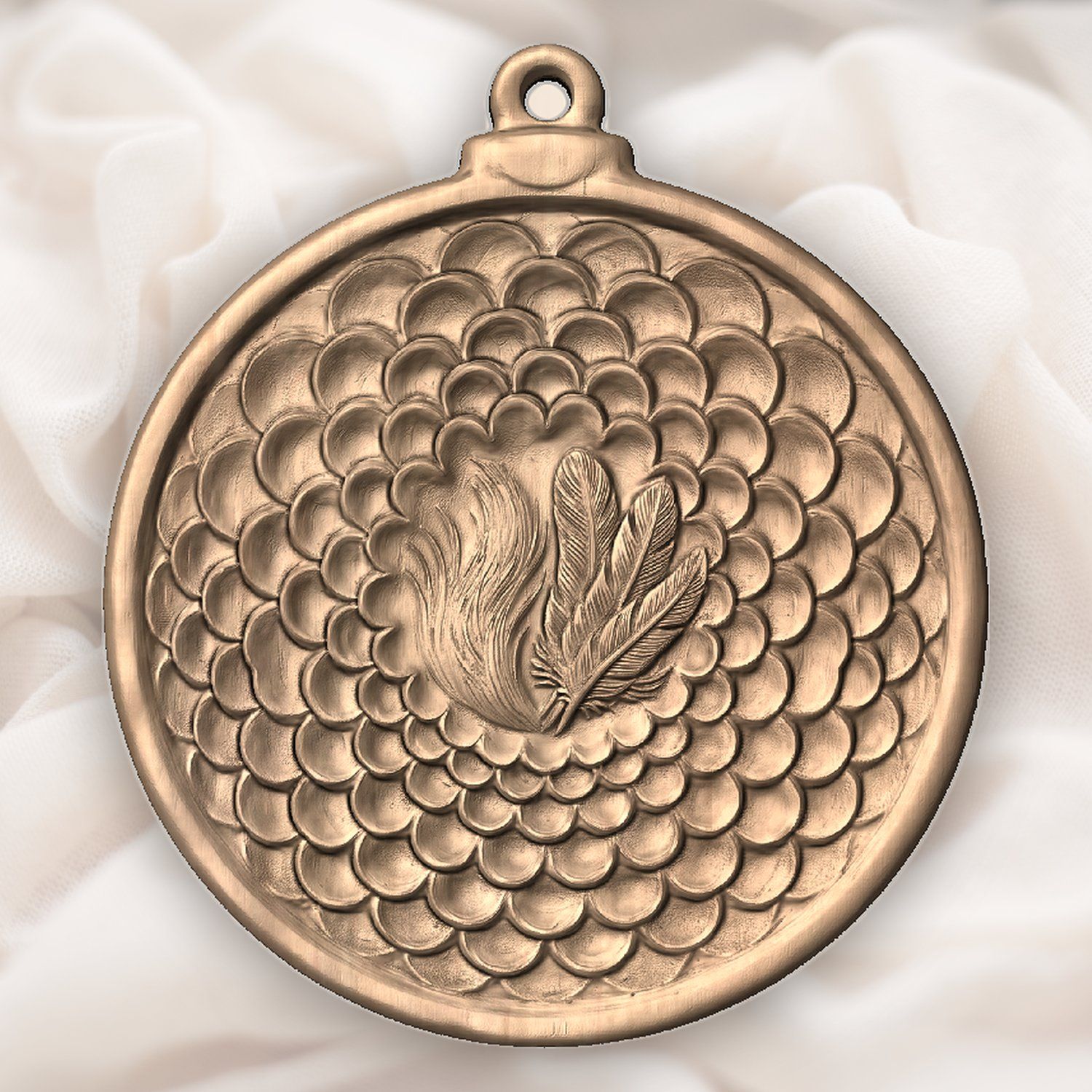 Christmas Ornament CNC Relief STL bas-relief STL — view 5