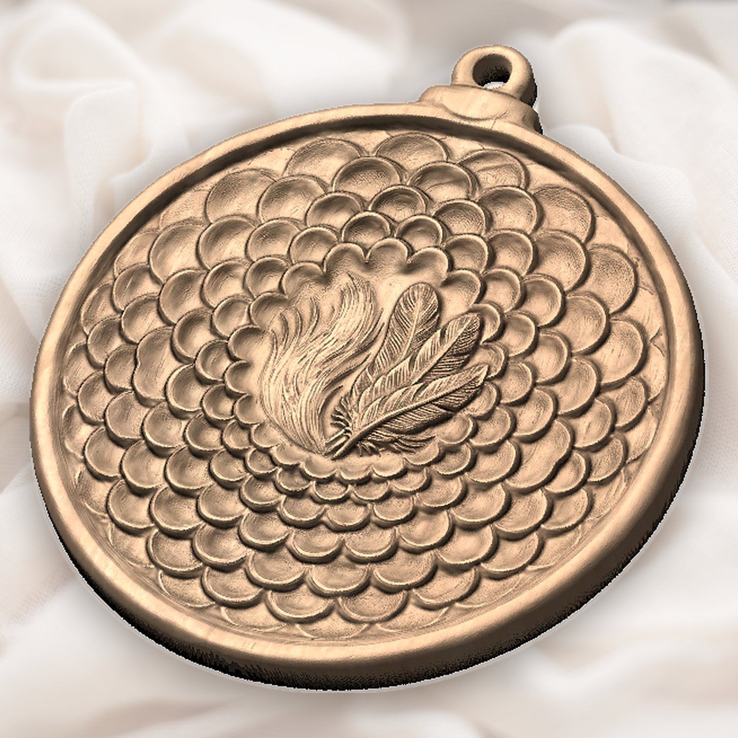 Christmas Ornament CNC Relief STL bas-relief STL — view 6