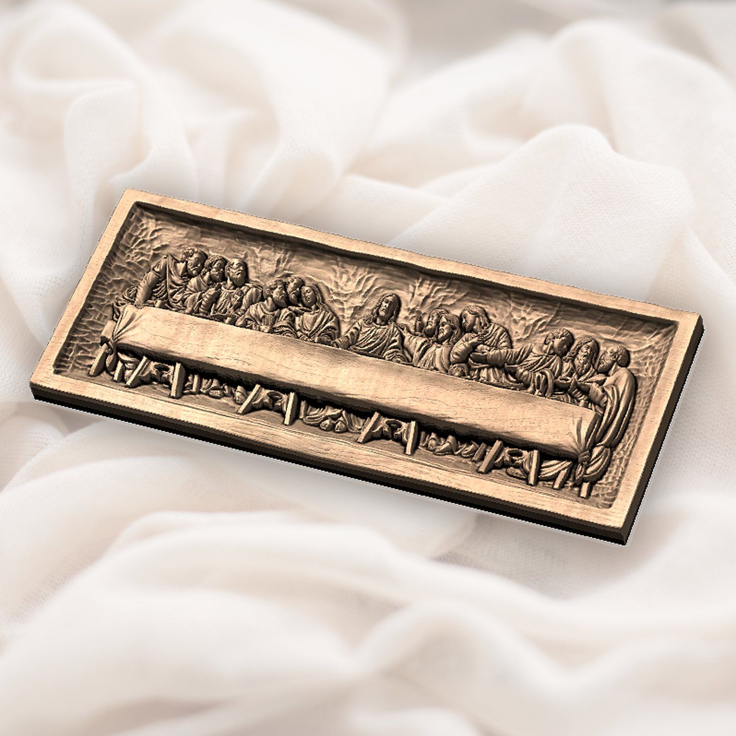The Last Supper Scene CNC Relief STL bas-relief STL — view 5