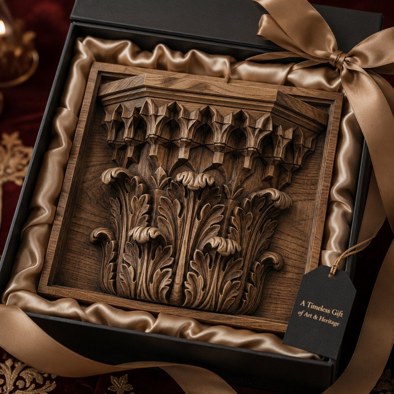 Traditional Acanthus Leaf Architectural Corbel CNC Relief STL bas-relief STL — view 8