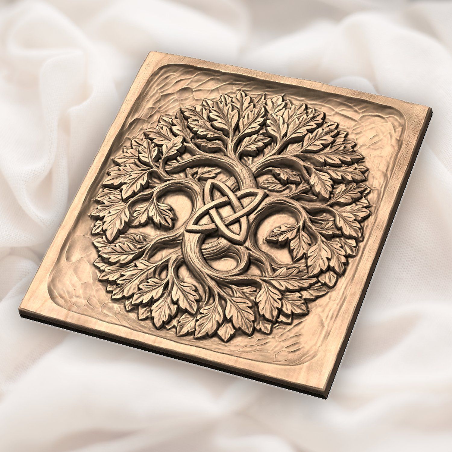 Yggdrasil Tree of Life Celtic Knot CNC Relief STL bas-relief STL — view 5