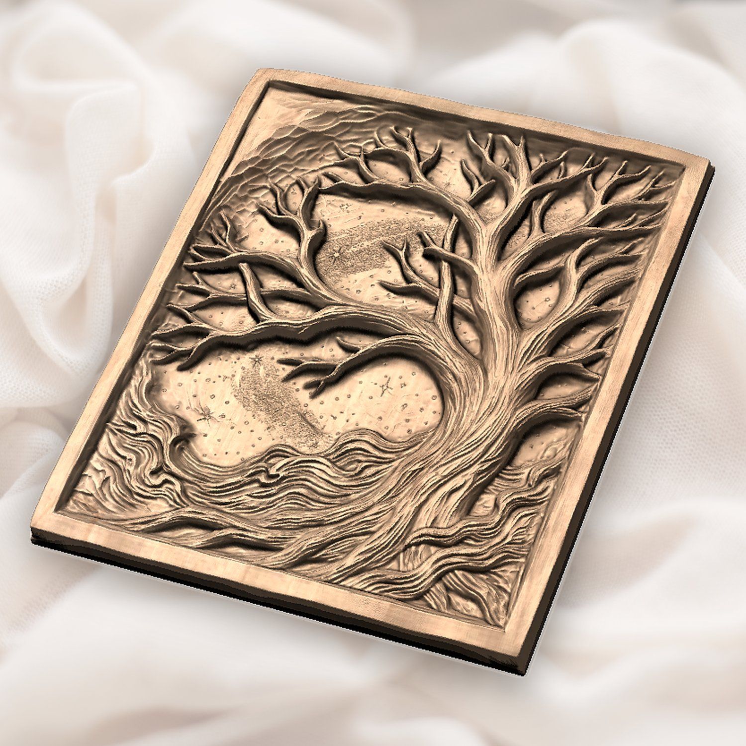 Yggdrasil Tree of Life Sacred Altar CNC Relief STL bas-relief STL — view 6